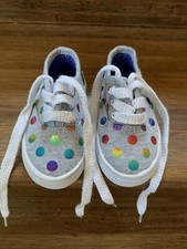 Cat and Jack Size 5 Toddler Shoes- Adorable Multi Color Look New
