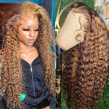 New Wig Human Hair Wave Frontal Wig 13x6 Hd Lace Front Wigs13x4 Wave Curly Wigs