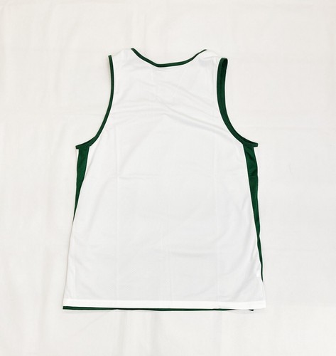 Nike Stock Engineered Reversible Basketball Jersey Men's L White Green DZ4804 - Picture 2 of 4