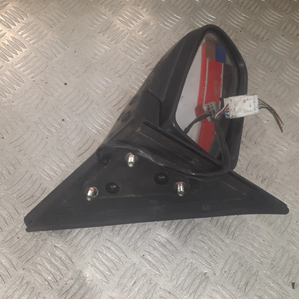 Espejo retrovisor izquierdo Mazda 626 2001 pasajero rojo E13010142 #9 Foto 3 de 4