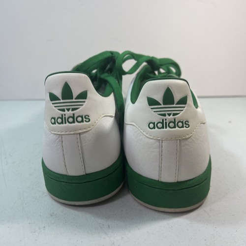 Mens RARE Adidas Superstar Originals Clamshell White Green Shoes 723001 Size 11 - Picture 4 of 12