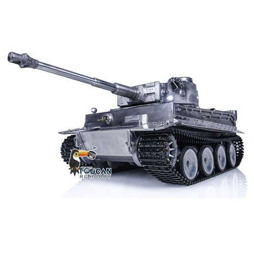 Almost 100% Metal 1/16 Mato Tiger I RC Tank KIT BB Shooting Radio Machine Gun - Picture 2 of 12