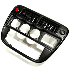 3 Gauge Pod Radio Single Din Carbon Pattern Triple 52mm Civic Crx Honda Stereo 3 Gauge Pod Radio Single Din Carbon Pattern Triple 52mm Civic Crx Honda Stereo