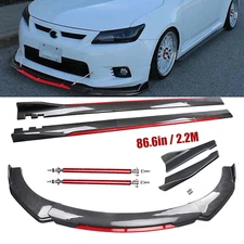 Front Bumper Lip Spoiler Splitter Carbon Fiber For Scion TC 05-16 FR-S Body Kit