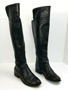 nine west black riding boots