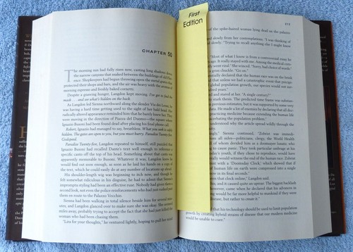 INFERNO by Dan Brown hard cover novel about the role of science in our future - Imagen 3 de 3
