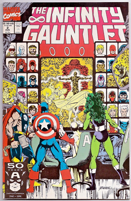 Infinity Gauntlet #2 (1991) Near Mint+ (9.6)