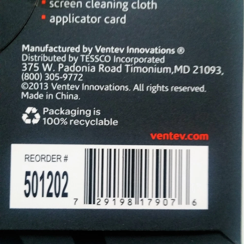 Ventev Anti-Glare Fingerprint Screen Protector 2pk for Samsung Galaxy S4 Mini  - Image 4 of 4