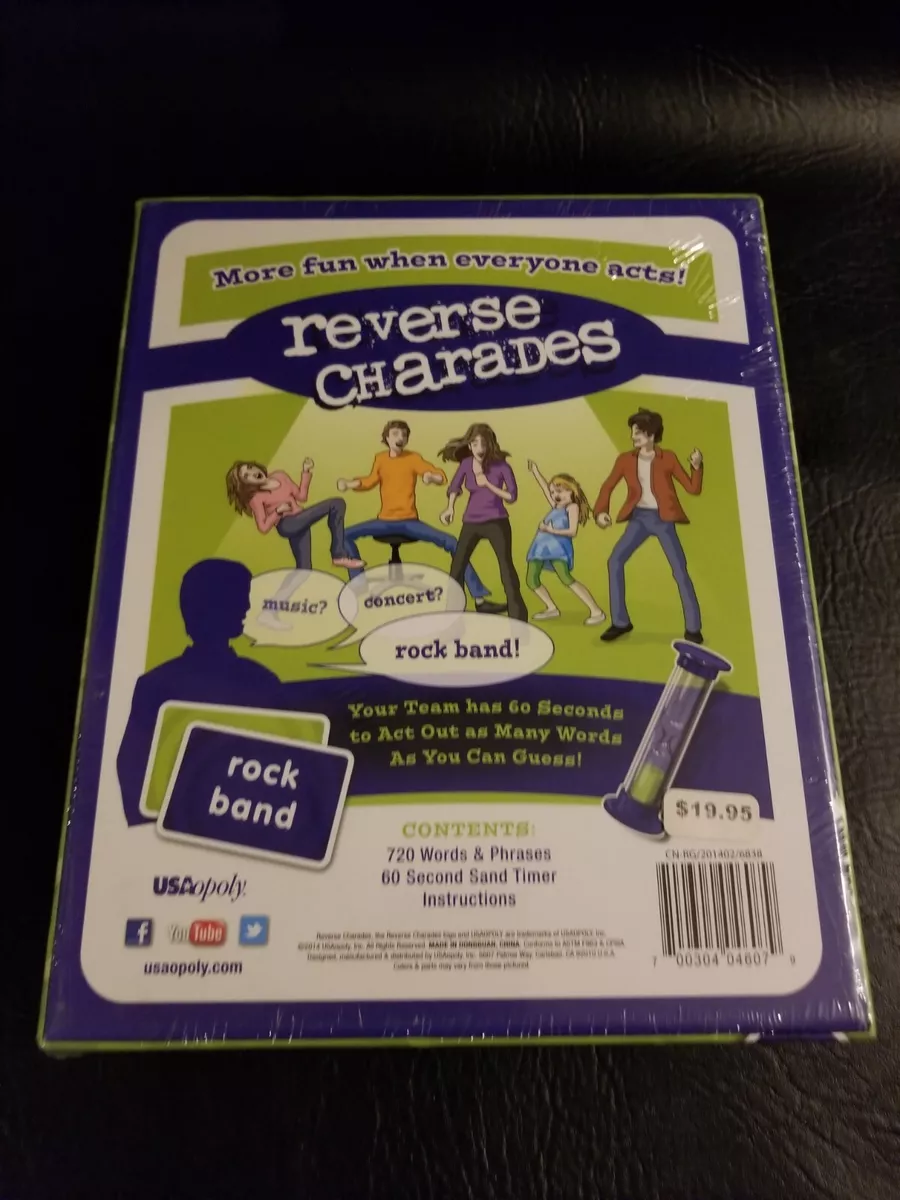 The Original Reverse Charades Game A Hilarious Twist On Charades