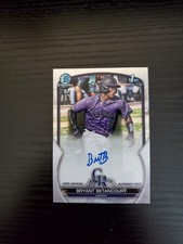 Bryant Betancourt - 2023 Bowman Chrome 1st Prospect Autograph ON-CARD AUTO