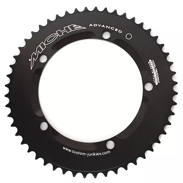 Miche Advanced Pista Track Chainring Black 144mm BCD 44T 54T
