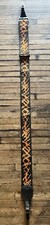 Levy's MB41-002 Poly Banjo Strap Leather Ends 2.5" Orange Black
