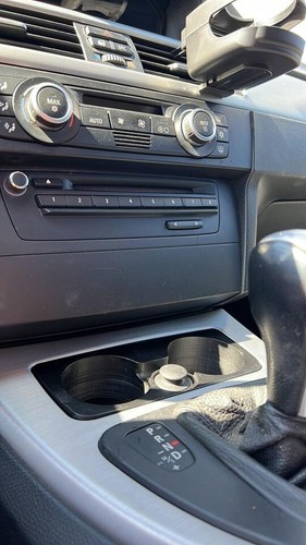 ⭐ BMW e90 e91 e92 e93 double porte-gobelet fumeur paquet insert imprimé en 3D... - Imagen 9 de 12