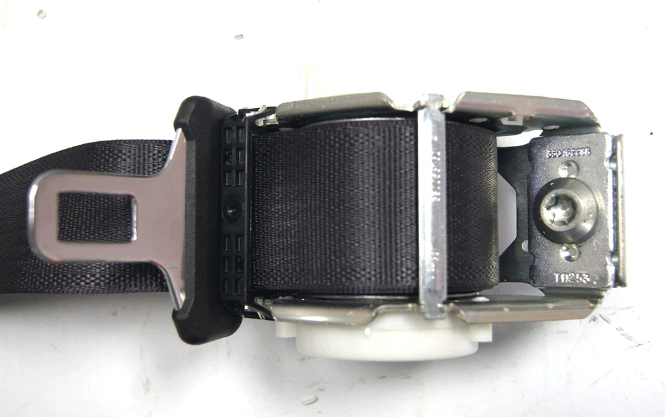 Cinturón de seguridad trasero derecho o derecho Chevy Impala 2006-16 negro ébano nuevo 25849220 19178895 Foto 3 de 4