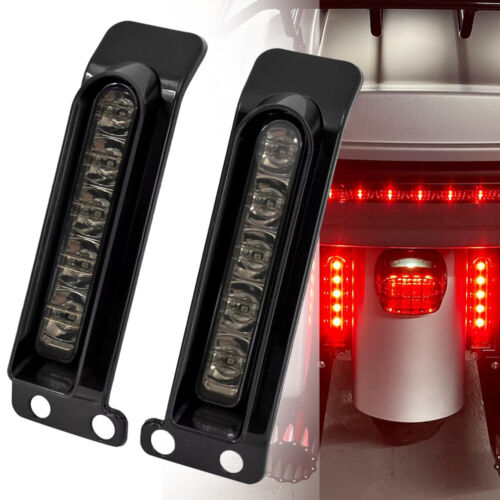 LED Saddlebag Filler Lights for Harley Ultra Limited Electra Glide FLHR 2014-24 - Picture 3 of 19