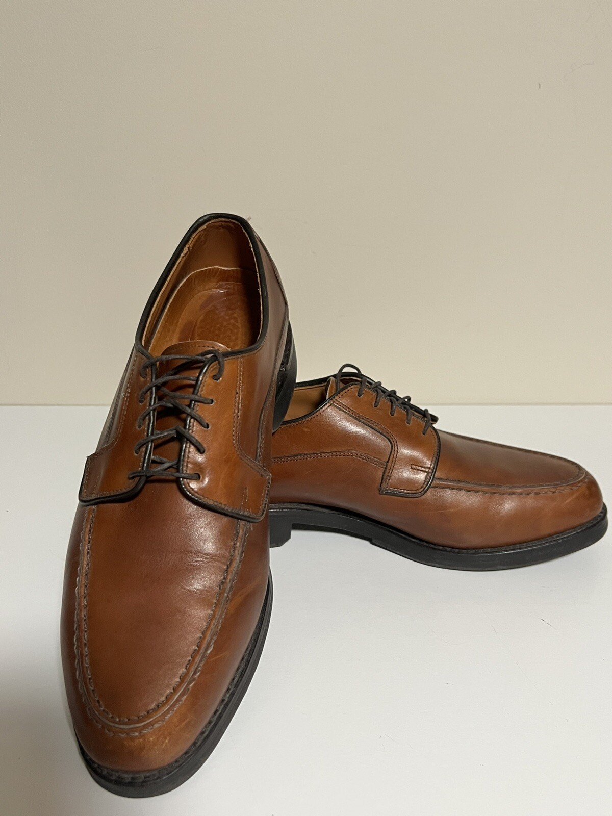 SAOLA Oxford Allen Edmonds COMFORT ORTHOTIC Uomo Marrone 9 5 D