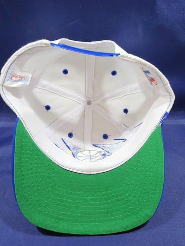 Vintage Golden State Warriors Logo Athletic Hat White Sharktooth Logo Snapback - Picture 8 of 12