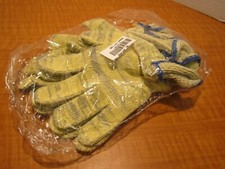  3 PAIR WELLS LAMONT 1882M-H1 Uncoated Puncture  Abrasion Resistant Gloves NEW