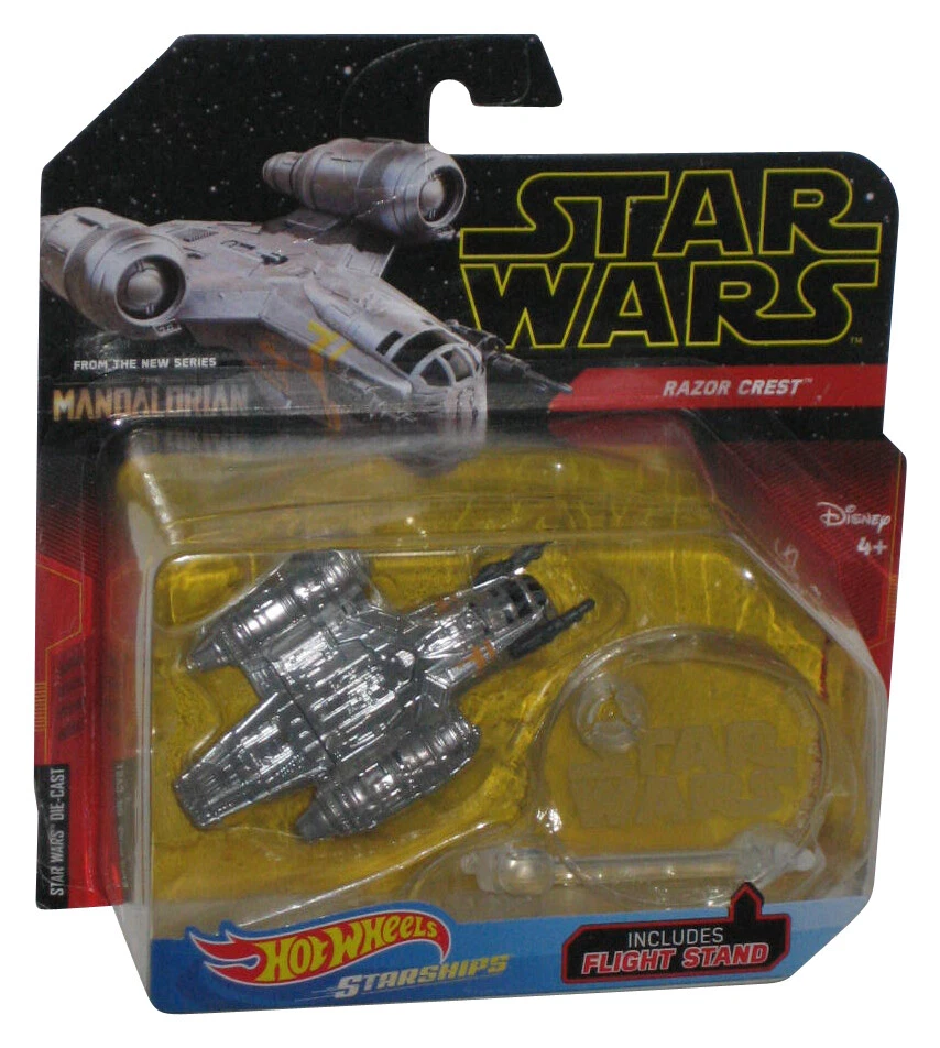 Star Wars Hot Wheels 2018 Mandalorian Razor Crest Starships Die Cast Vehicle