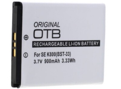 OTB Akku für Sony Ericsson K800 / V800 / W900 / P990 BST-33 Li-Ion 900mAh