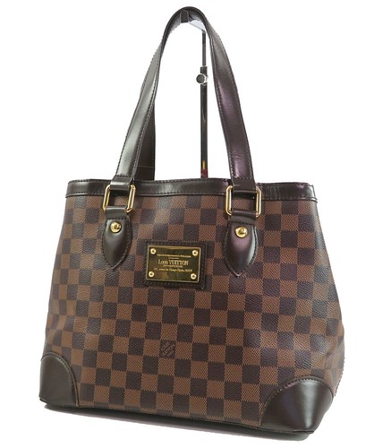 echt Louis Vuitton Hampstead PM Damier Ebene Beuteltasche Tasche Handtasche #59103