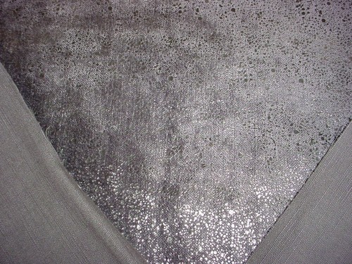Romo Testino Amethyst in Graphite Metallic Velvet Drapery Upholstery Fabric - Picture 2 of 3