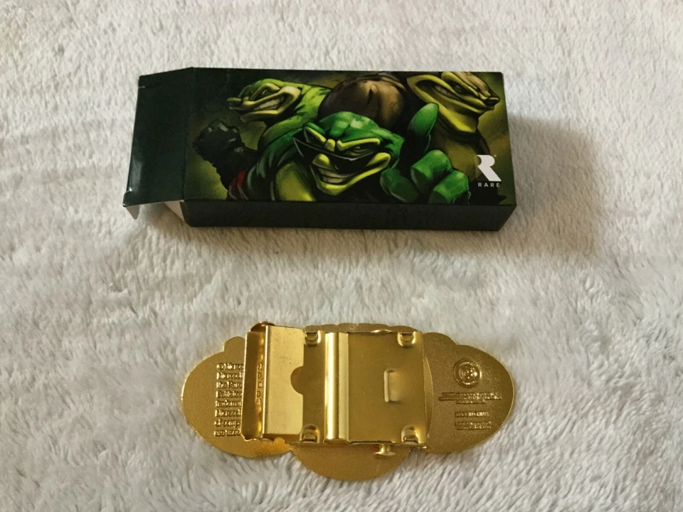Battletoads Cinturón Hebilla Botín Caja Botín Juegos - Battle Toads Nuevo Foto 2 de 3