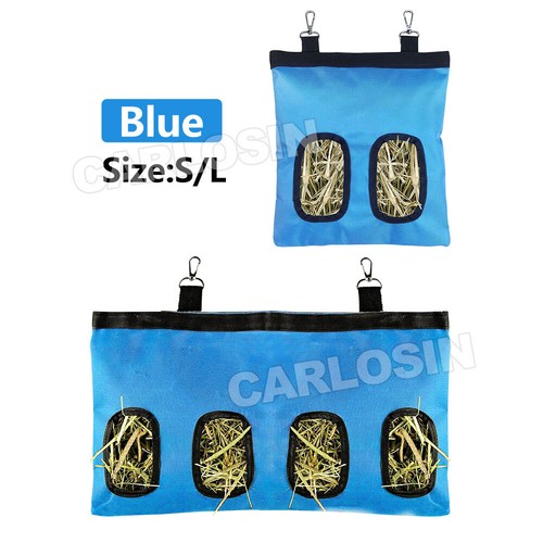 Rabbit Hay Bag Guinea Pig Pet Hanging Pouch Feeder Holder Eating Feeding - Picture 12 of 12