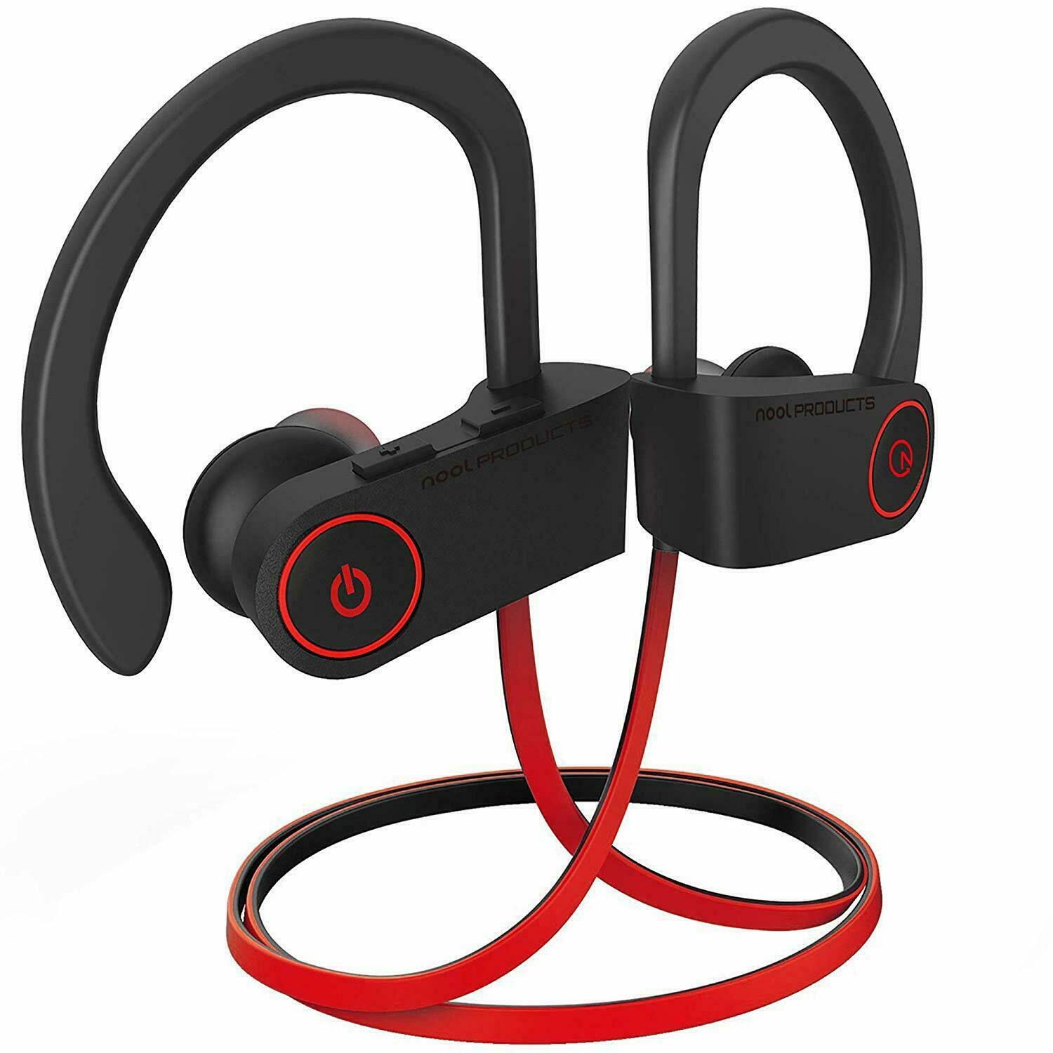 WIRELESS BLUETOOTH HEADSET HEADPHONE WITH MIC FOR SAMSUNG, iPHONES, MOTOROLA, LG