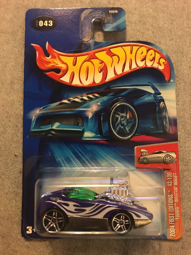 ホットウィール - 【Hot Wheels】2004 #043 TOONED SPPLITTIN&#39; Hot Wheels Tooned Splittin Image #043 First Editions 43/100