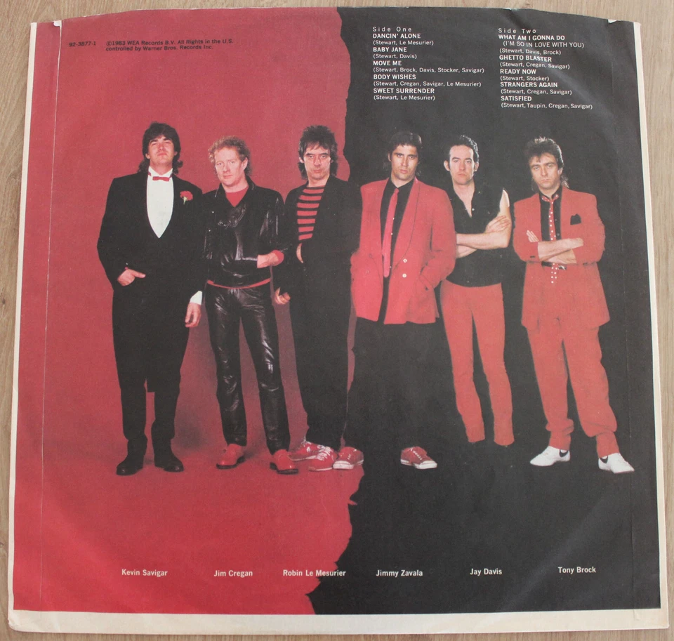 Rod Stewart – Body Wishes (Warner Bros. Records – 92-3877-1) LP, OIS - Bild 3 von 4