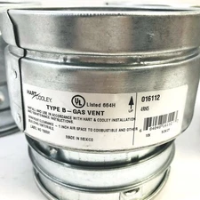 HART/COOLEY 016112 4RN5 TYPE B GAS VENT ROUND PIPE INCREASER