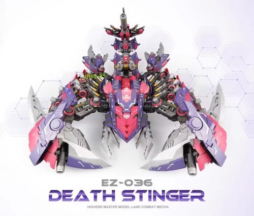 New ZA Model HMM EZ-036 Death Stinger Model Kit Action Figure Toy Gift IN STOCK - Picture 16 of 19