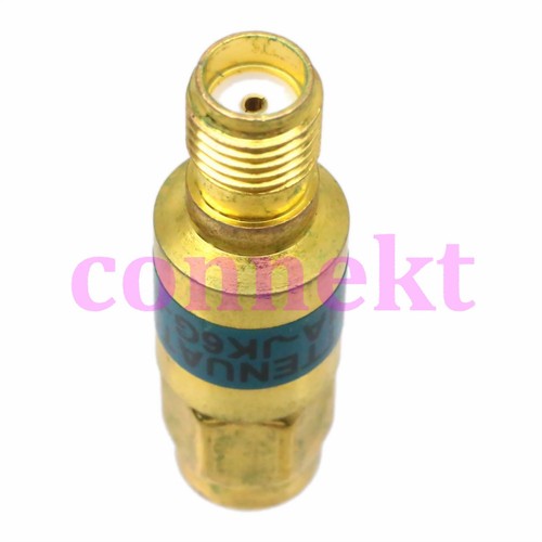 1pce SMA 2W male to female RF Coaxial Attenuator DC - 6.0GHz 6dB 50ohm - Picture 4 of 5