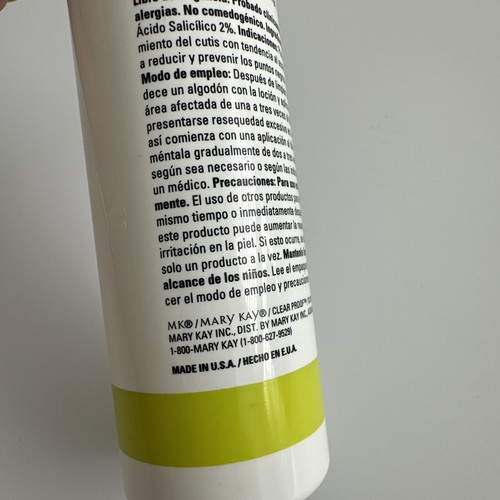 Mary Kay Clear Proof Blemish Control Toner 5 Oz 2% Salicylic Acid Liquid - Picture 5 of 5