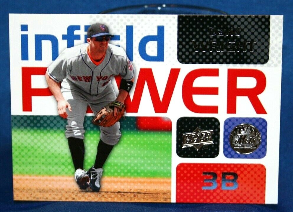 2008 Upper Deck Infield Power David Wright New York Mets #IP-DW