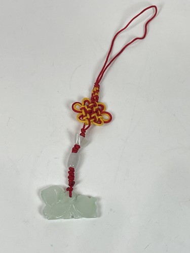 Charme Pendentif Chien En Jade Naturel Sculpté à La Main - Signe Du Zodiaque Chinois - Neuf