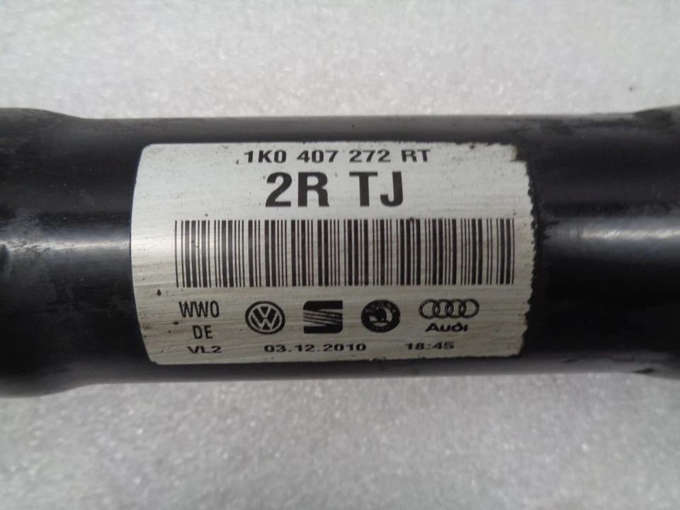 2011-2017 Volkswagen CC Front Passenger Right Axle Shaft 1K0407272 OEM AK2404231 - Image 2 of 4