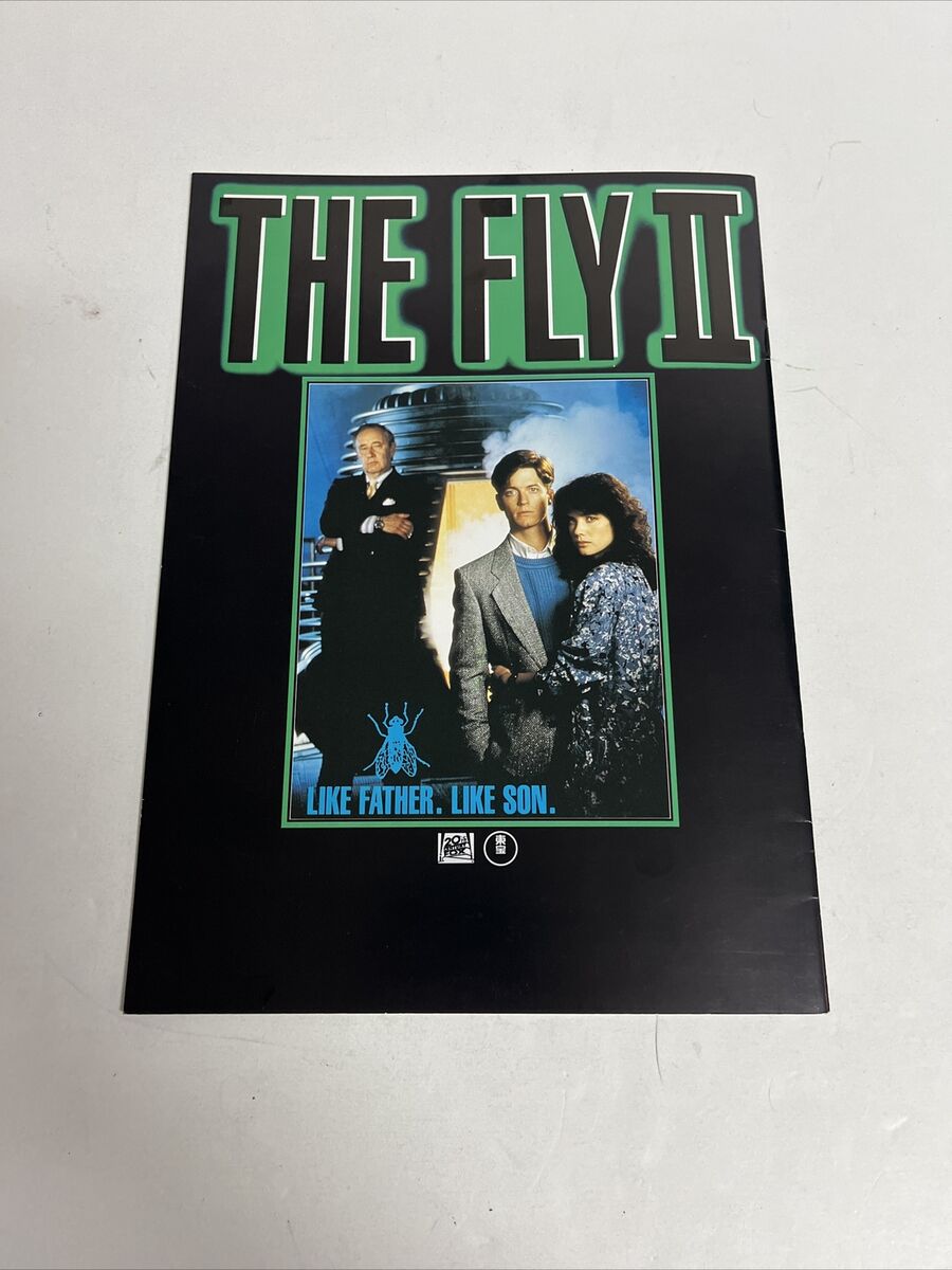 The Fly 2 Movie Program Japan Japanese Eric Stoltz John Getz The Fly 2 Movie Program Japan Japanese Eric Stoltz John Getz