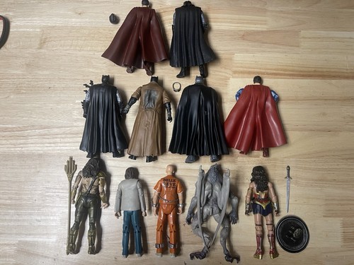 MATTEL DC MUTIVERSE BATMAN V SUPERMAN 6" LOT OF 11 FIGURES LEX WONDER WOMAN AQUA - Picture 9 of 22