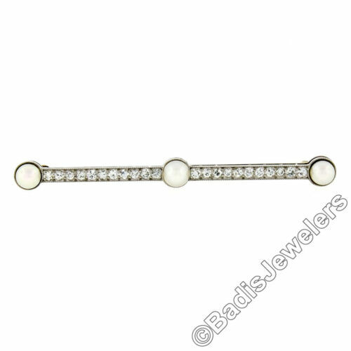 Broche Fleur Ornée De Perles - Bijou Russe Style Fabergé - Cadeau Femme