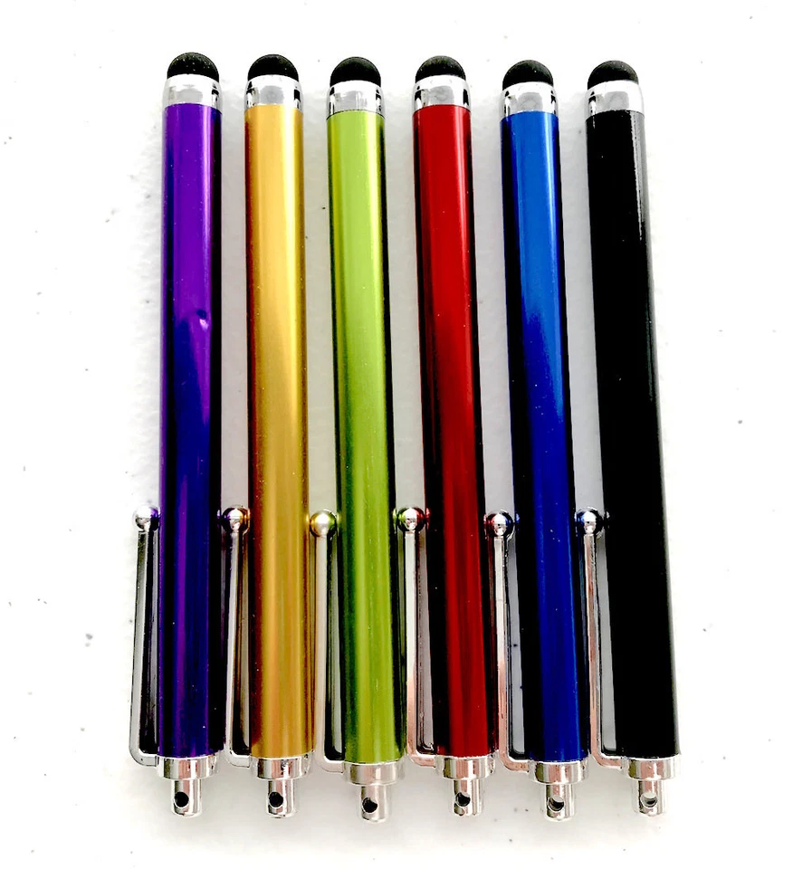 4" STYLUS TOUCH PENS phone capacitive for iPhone X 8 7 4s 5c 6 plus Galaxy s6+ - Image 2 of 4