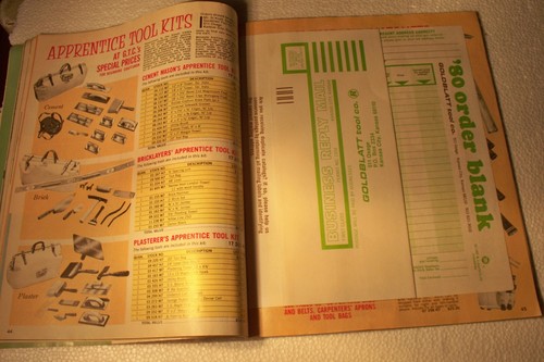 Vintage 1980 Goldblatt Trowel Trades Tools Catalog Mid-Year Edition Kansas C KS - Picture 9 of 12