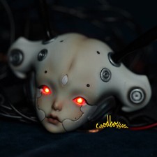 1/6 1/4 1/3 BJD Super Era Electric Eyes Resin Eyeballs Small Iris Red Light DZ