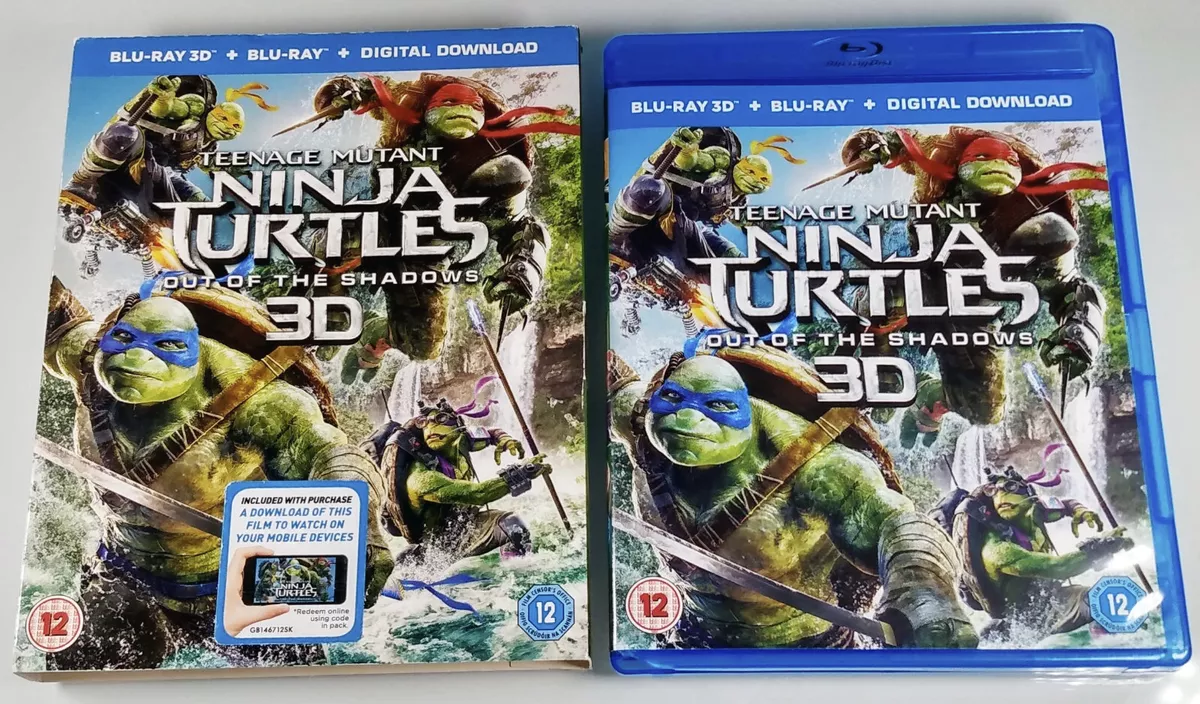 Teenage Mutant Ninja Turtles: Out Of The Shadows [Blu-ray, 3D