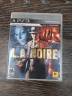 L.A. Noire PS3 2011 CIB Sony Playstation 3 LA Rockstar Games - Clean Disc!