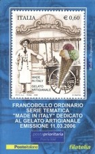 2006 italia repubblica tessere gelato artigianale MNH