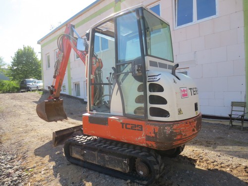 Terex TC 29 Minibagger Kompaktbagger Schnellwechsler Tieflöffel - Bild 4 von 7