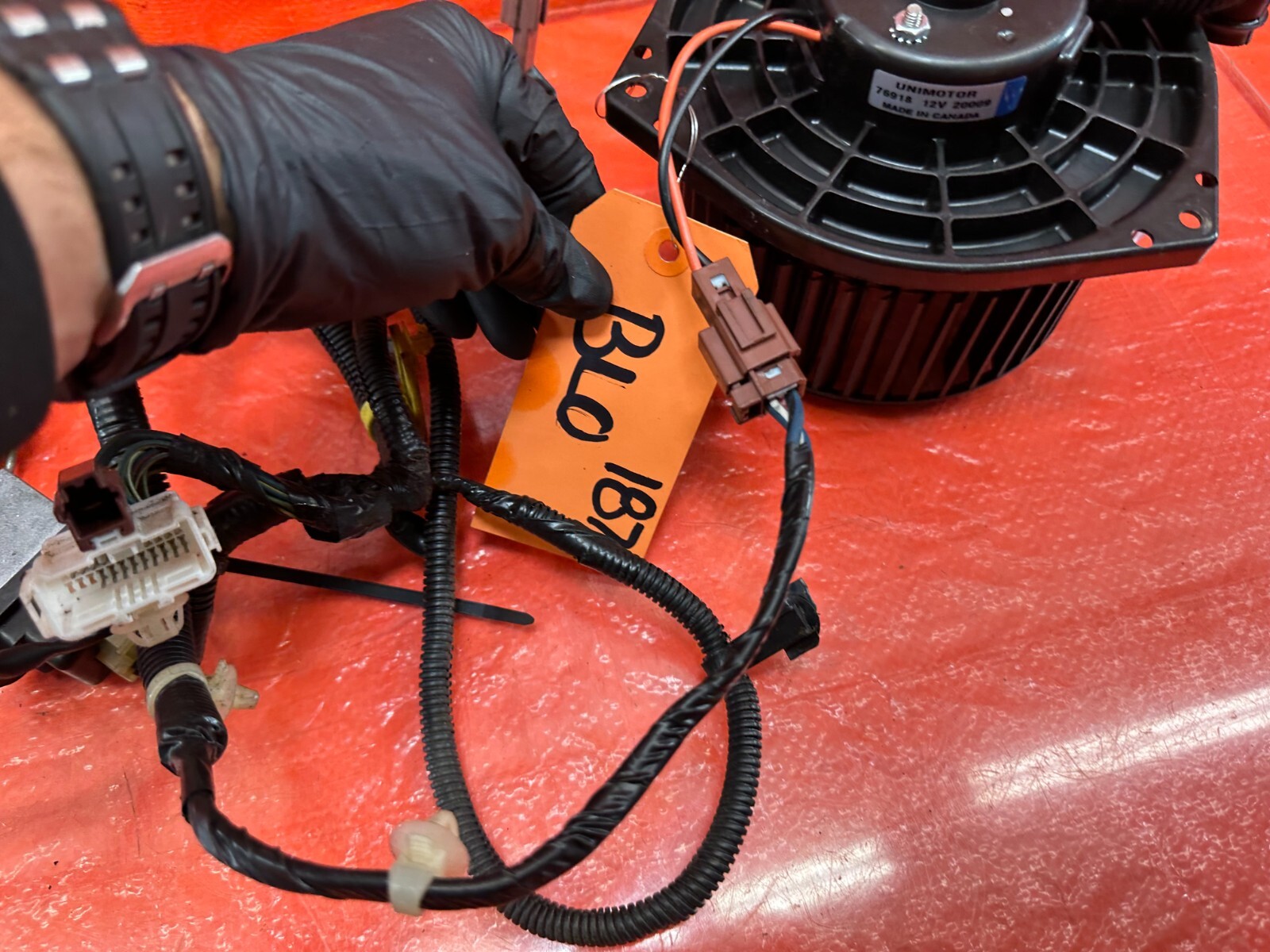 0205 HONDA CIVIC SI EP3 HATCHBACK AC BLOWER MOTOR W/ RESISTOR MODULE