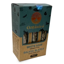 Premium Organic Smudge Incense Thick Sticks Natural Ingredients box 12 pk-300gr